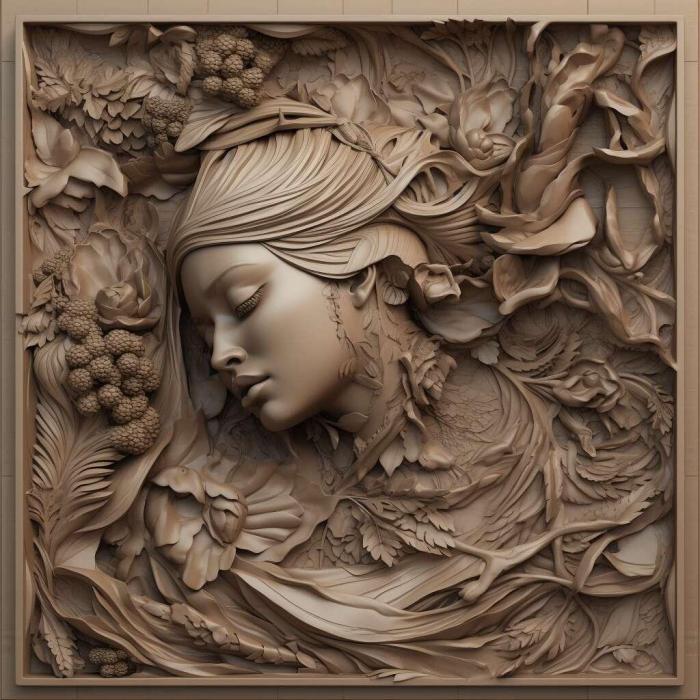 نموذج ثلاثي الأبعاد لآلة CNC 3D Art 